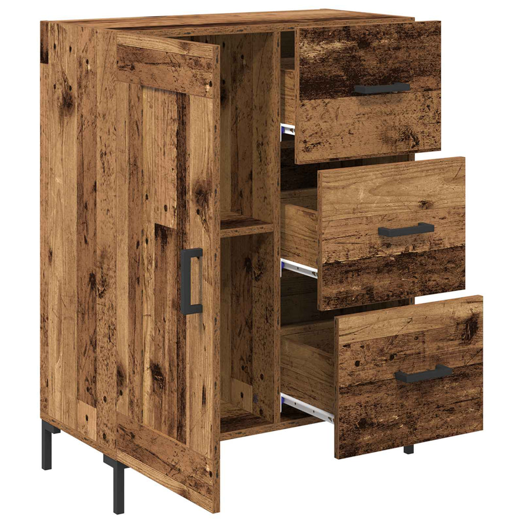Vitrina Madera vieja 69.5 x 34 x 90 cm Madera contrachapada