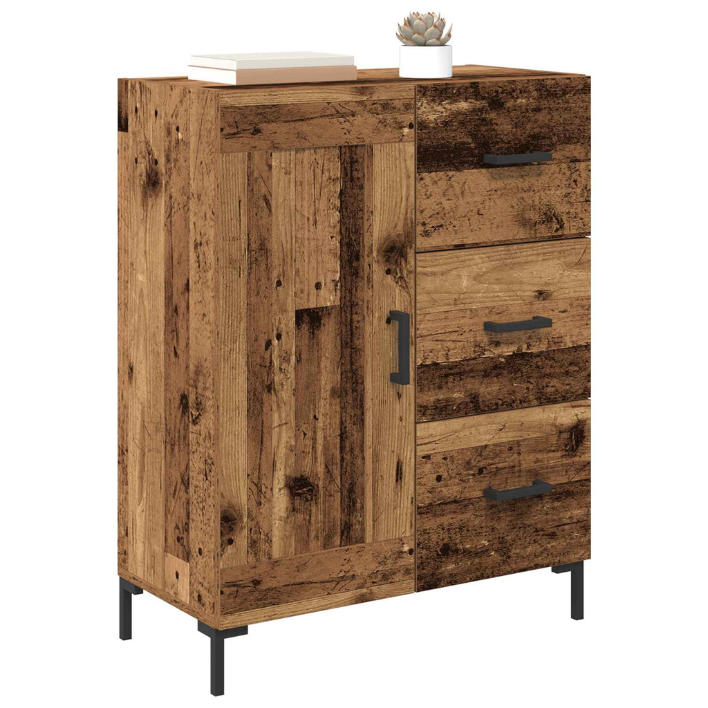 Vitrina Madera vieja 69.5 x 34 x 90 cm Madera contrachapada