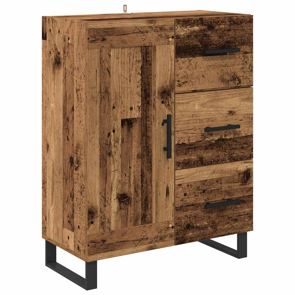 Vitrina con cajón Madera Vieja 69,5 x 34 x 90 cm