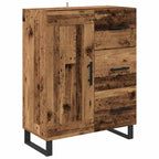 Vitrina con cajón Madera Vieja 69,5 x 34 x 90 cm
