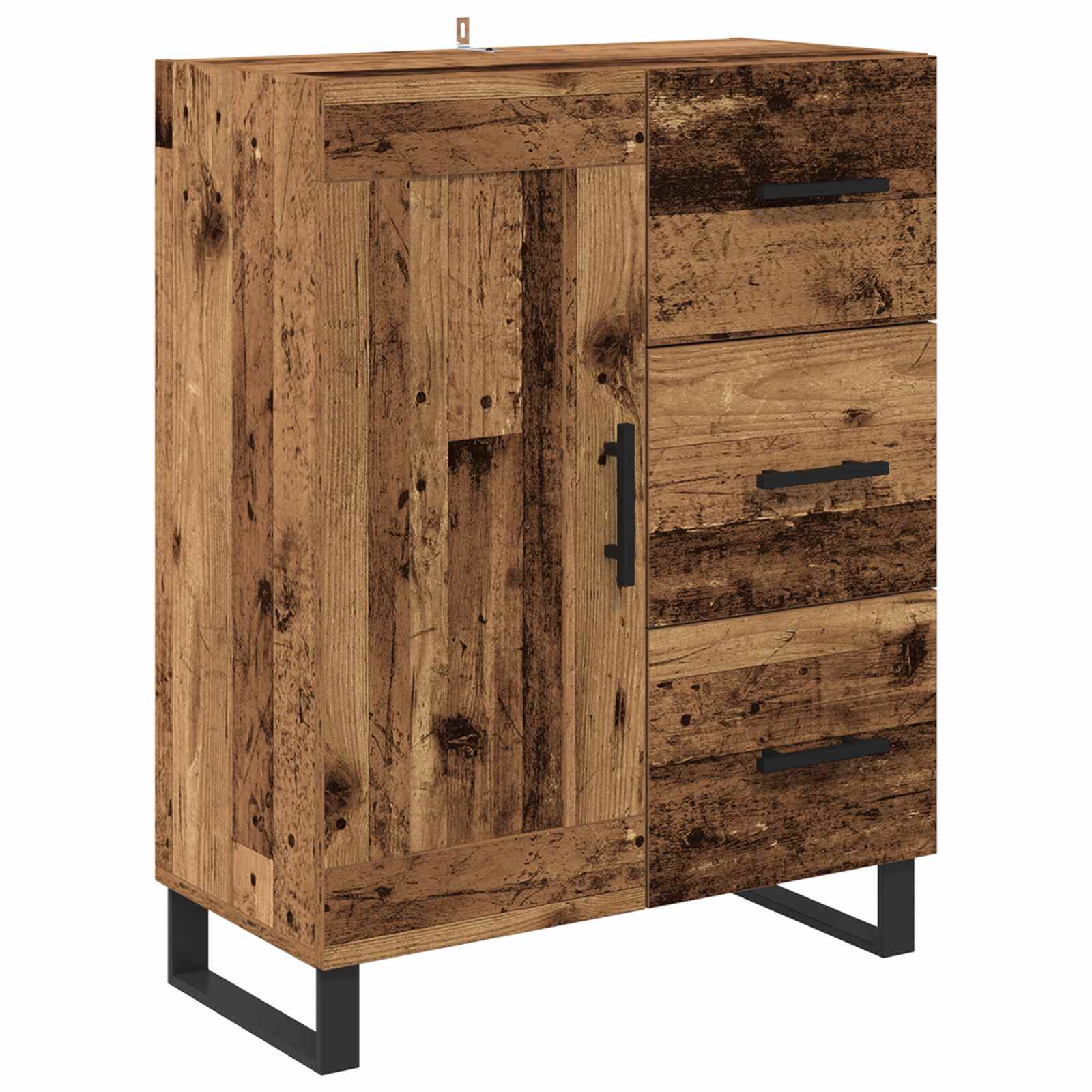 Vitrina con cajón Madera Vieja 69,5 x 34 x 90 cm