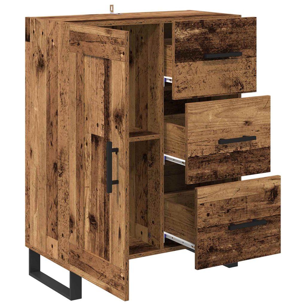 Vitrina con cajón Madera Vieja 69,5 x 34 x 90 cm