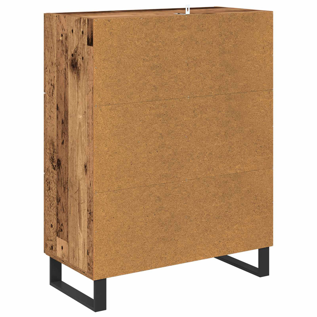 Vitrina con cajón Madera Vieja 69,5 x 34 x 90 cm