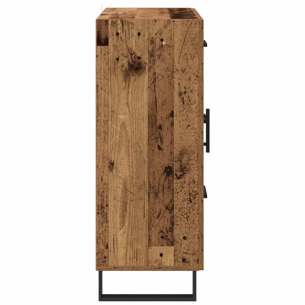 Vitrina con cajón Madera Vieja 69,5 x 34 x 90 cm