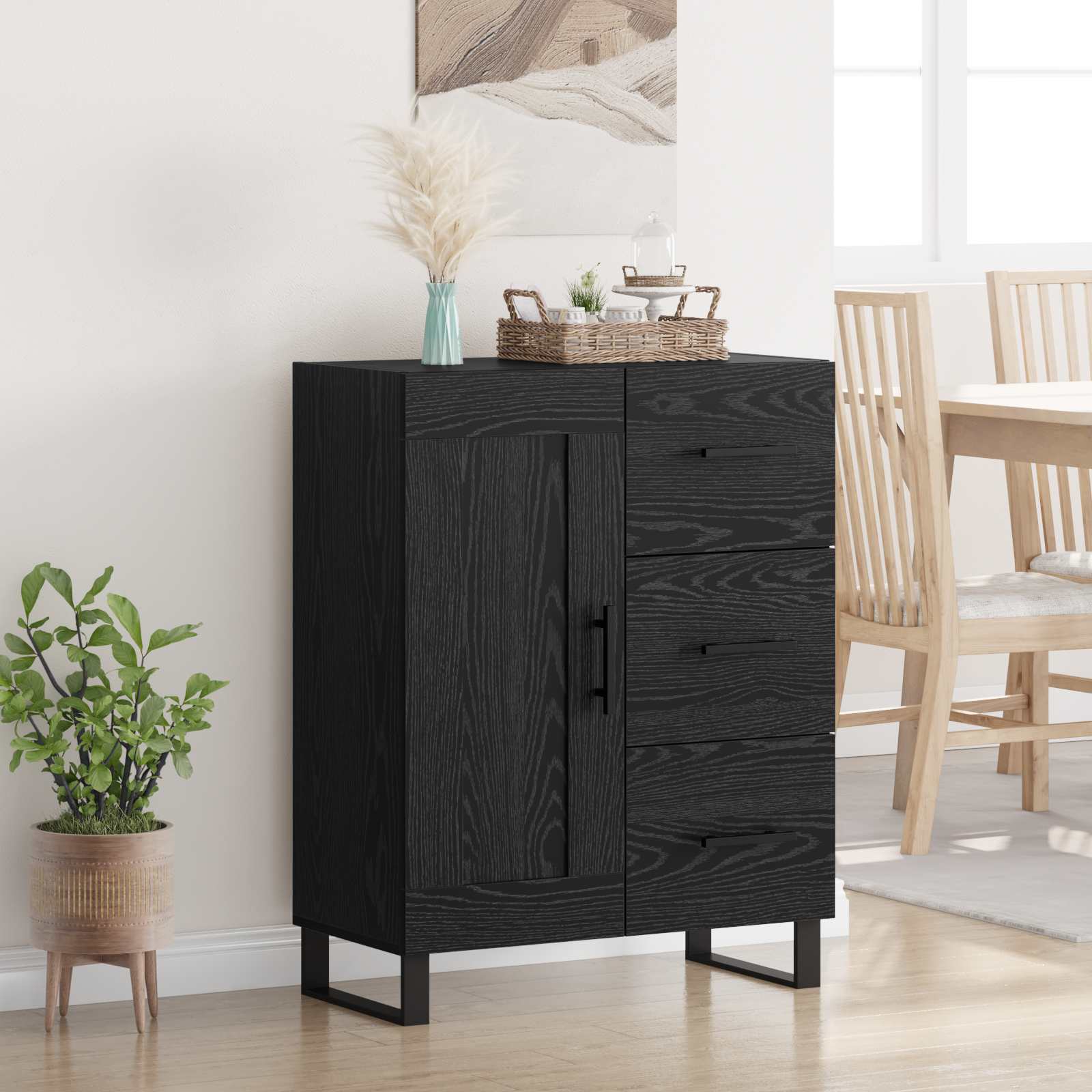Vitrina con cajón Madera Vieja 69,5 x 34 x 90 cm