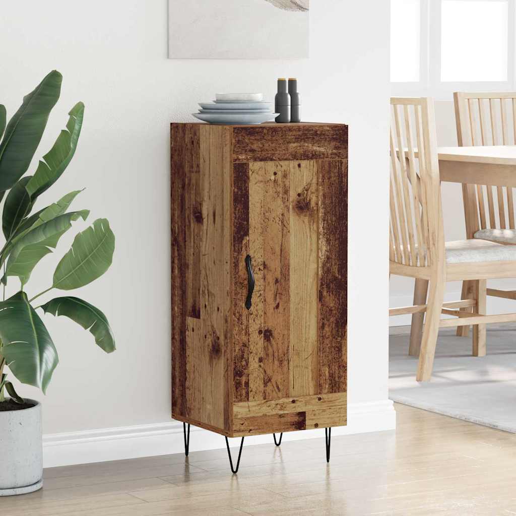Vitrina Madera Vieja 34,5 x 34 x 90 cm