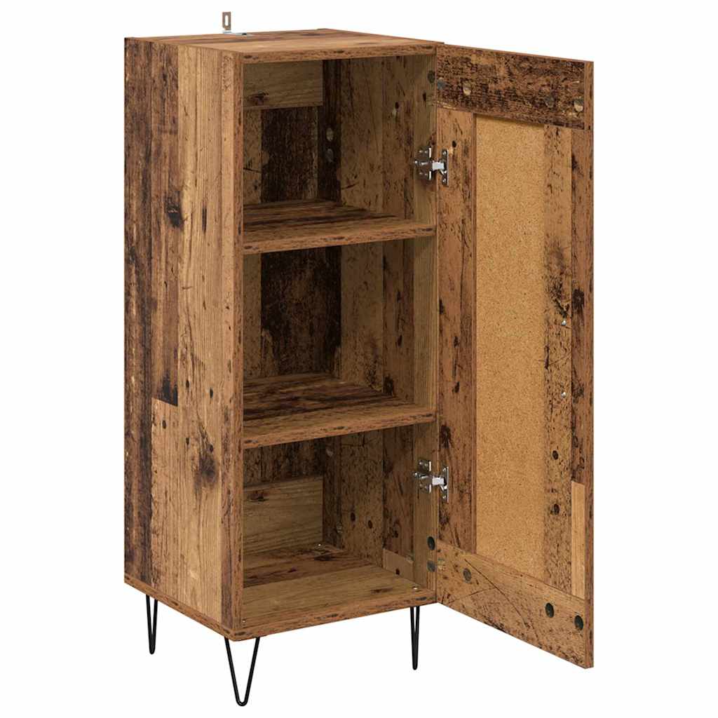Vitrina Madera Vieja 34,5 x 34 x 90 cm