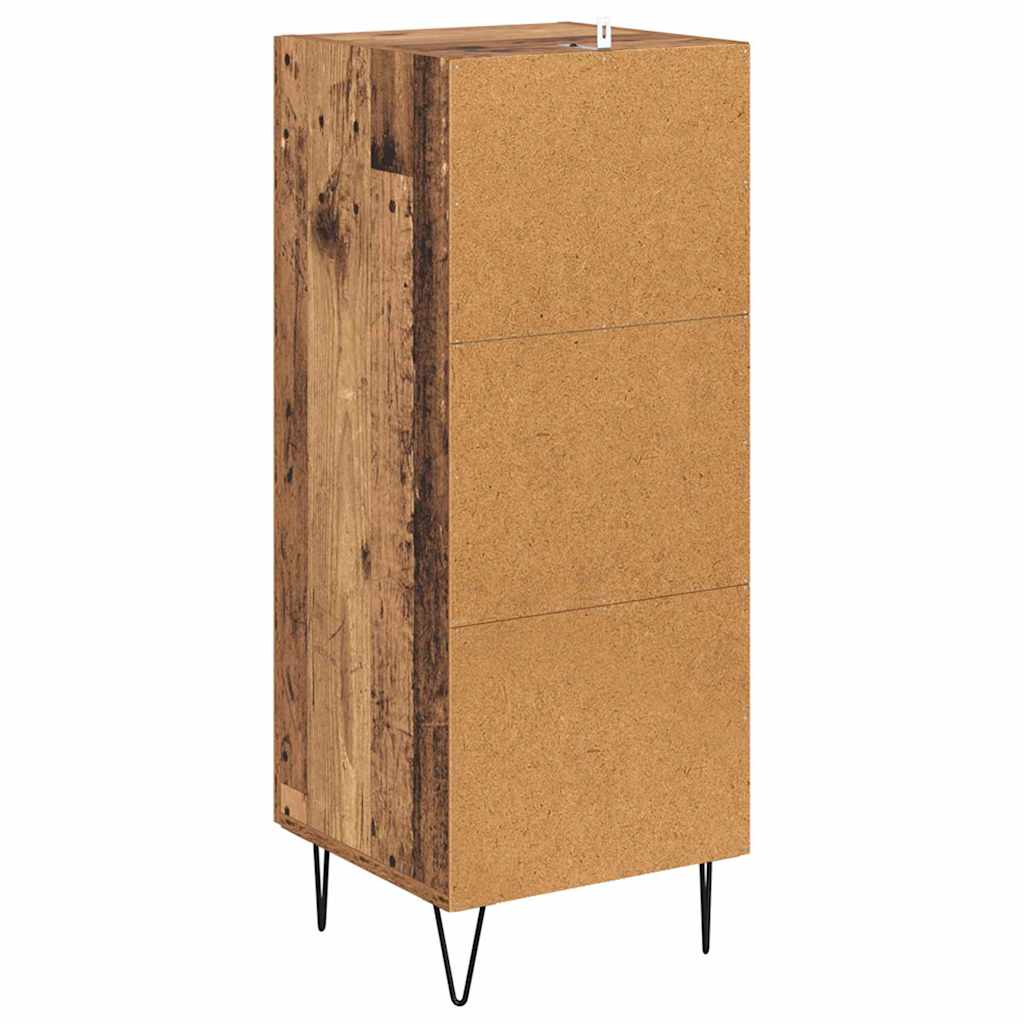 Vitrina Madera Vieja 34,5 x 34 x 90 cm