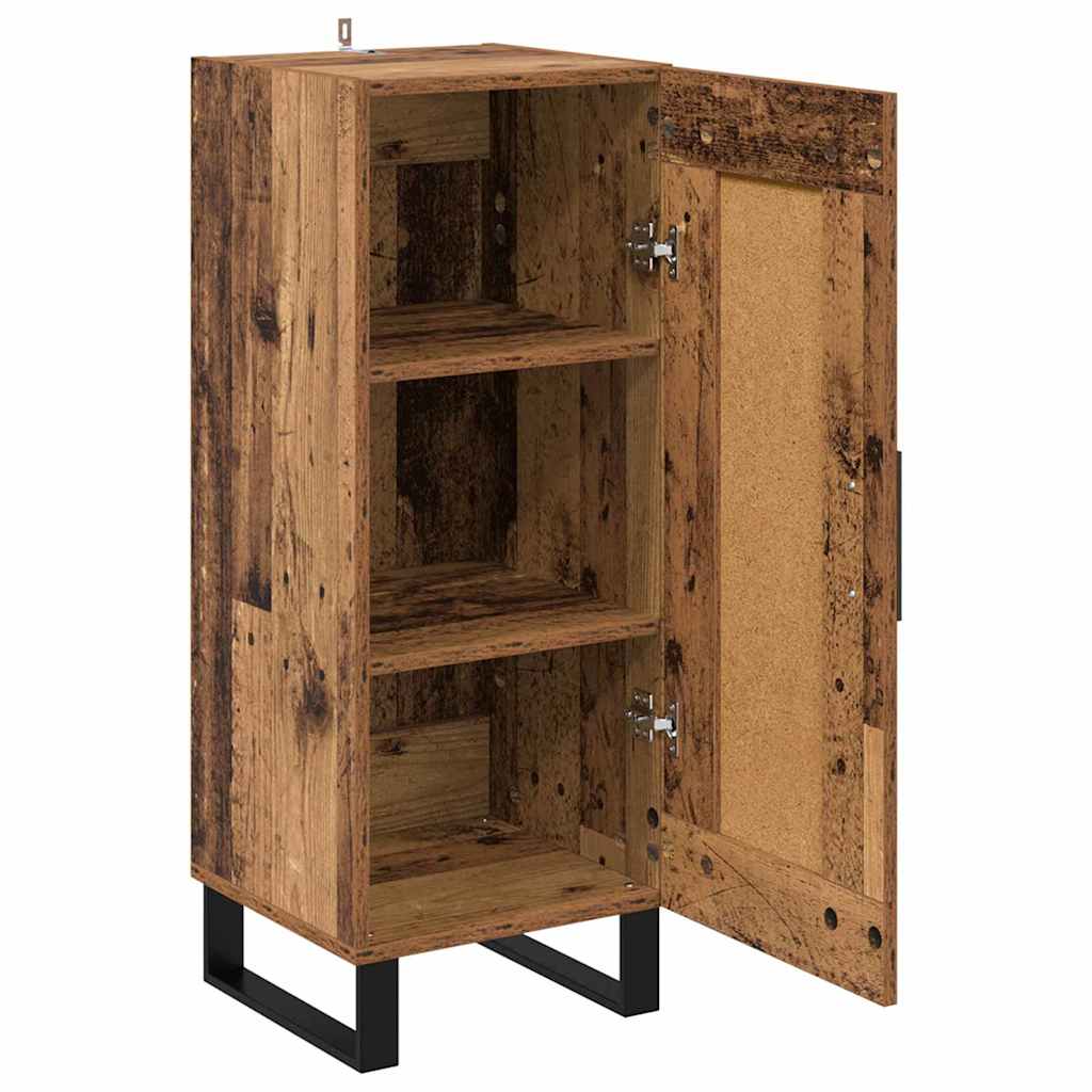 Vitrina Madera Vieja 34,5 x 34 x 90 cm