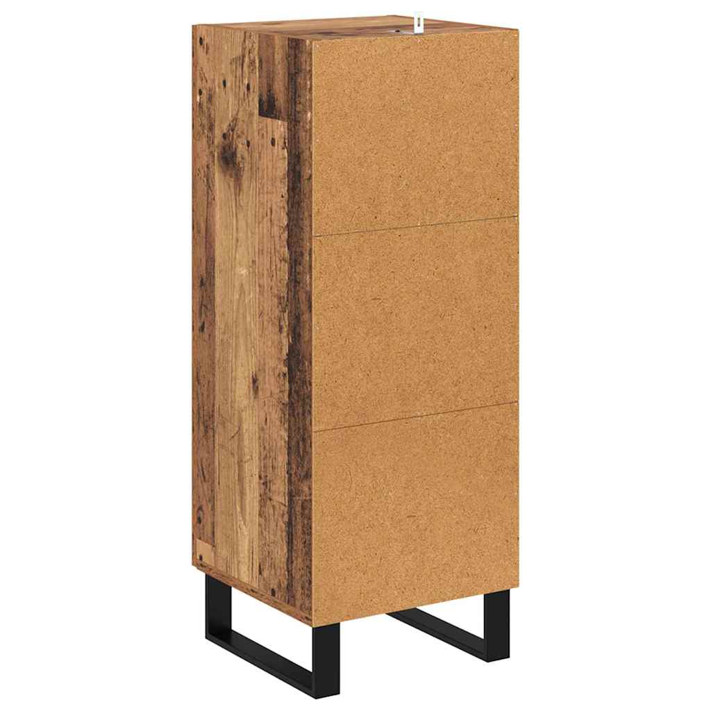 Vitrina Madera Vieja 34,5 x 34 x 90 cm