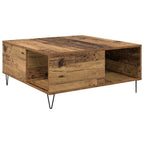 Mesa de Café Madera envejecida 80 x 80 x 36,5 cm