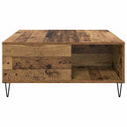 Mesa de Café Madera envejecida 80 x 80 x 36,5 cm