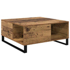 Mesa de Café Madera envejecida 80 x 80 x 36,5 cm