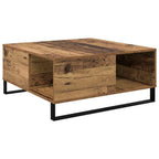 Mesa de Café Madera envejecida 80 x 80 x 36,5 cm