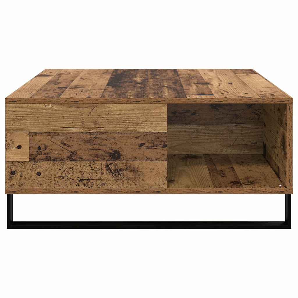 Mesa de Café Madera envejecida 80 x 80 x 36,5 cm
