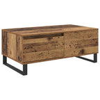 Mesa de Café con cajón Madera envejecida 90 x 50 x 36,5 cm