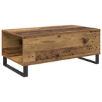 Mesa de Café con cajón Madera envejecida 90 x 50 x 36,5 cm