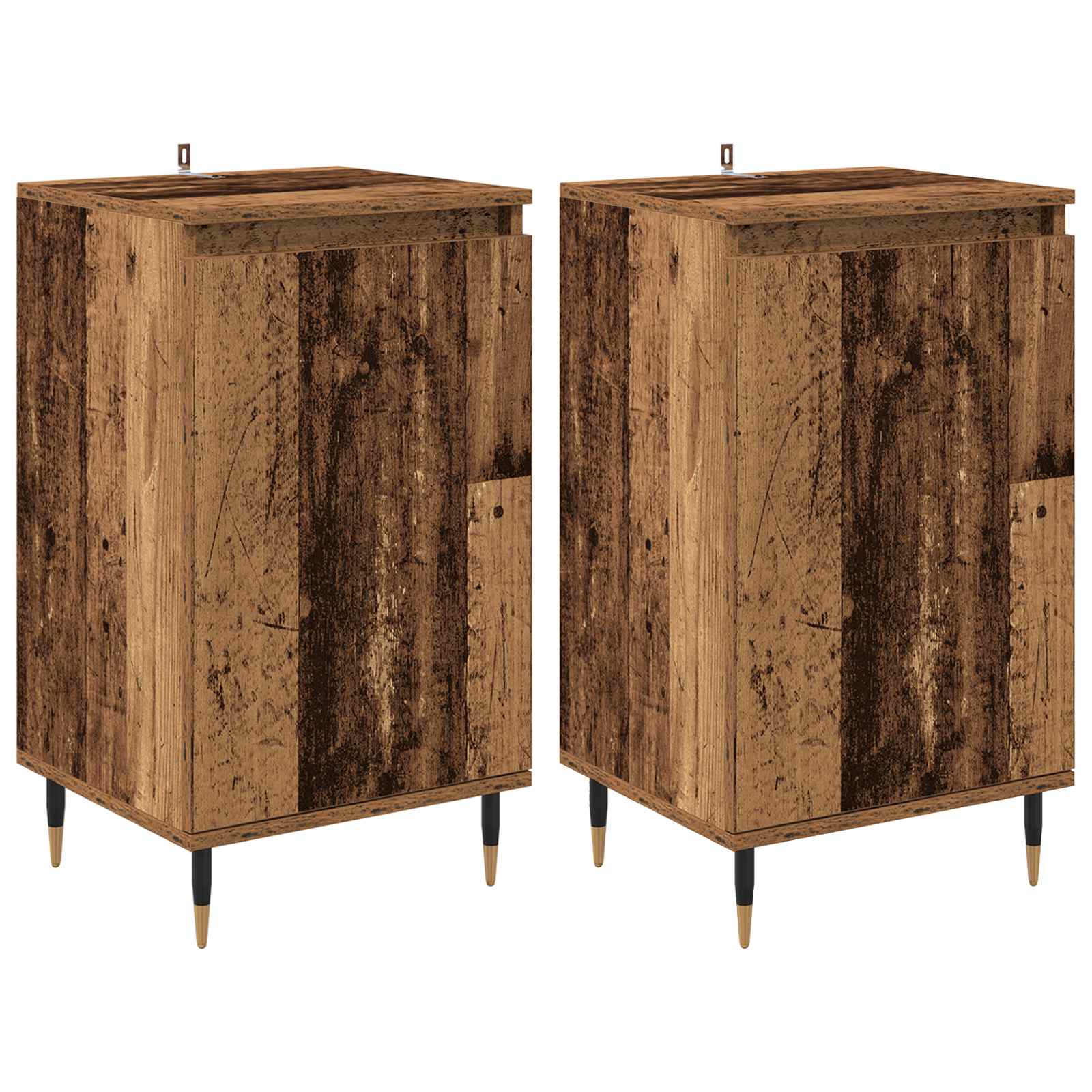 Vitrina 2 pcs Madera Vieja 40 x 35 x 70 cm