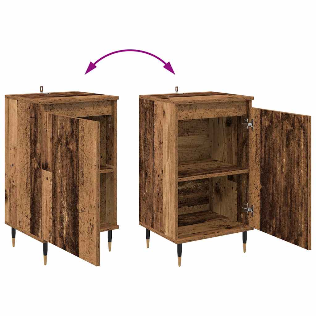 Vitrina 2 pcs Madera Vieja 40 x 35 x 70 cm