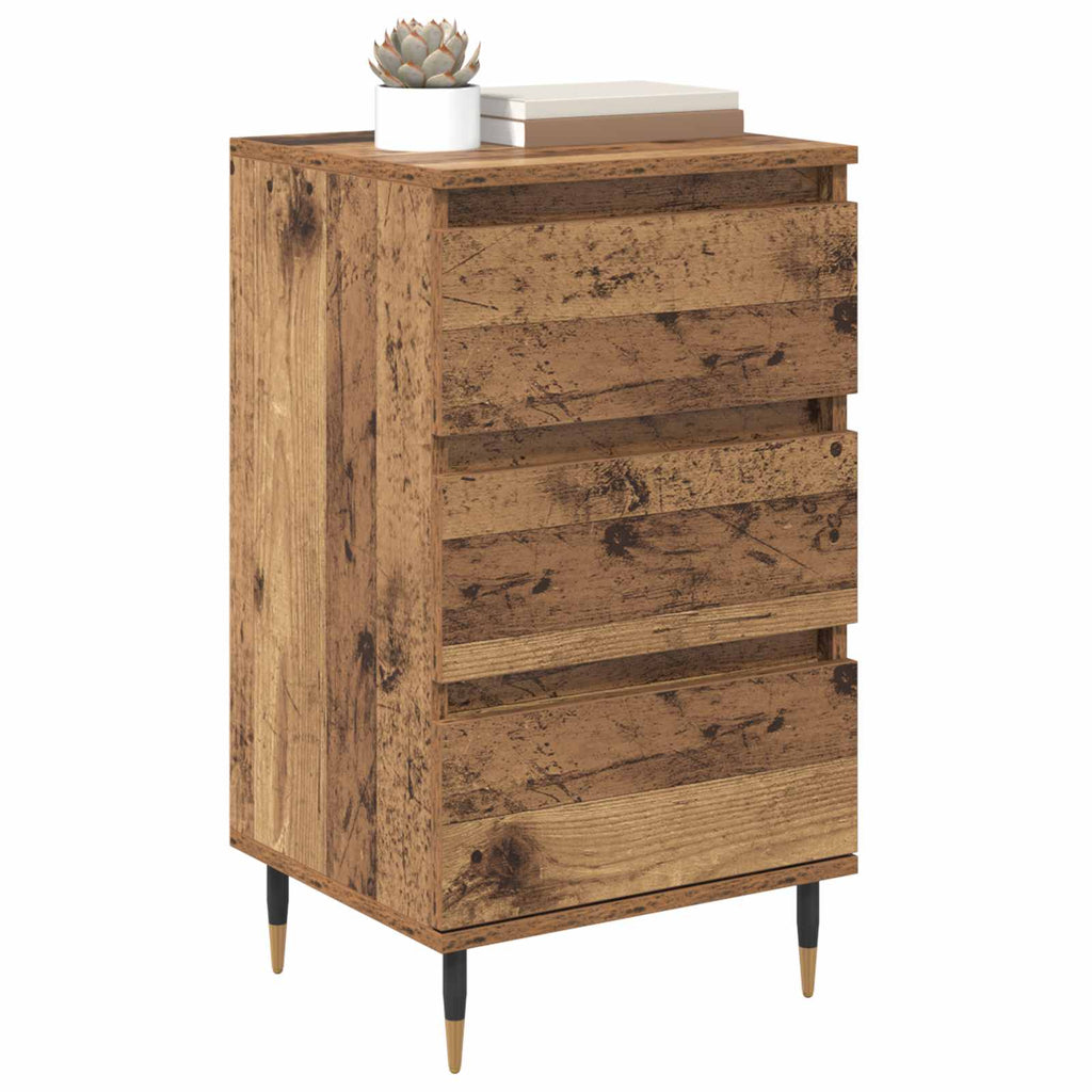 Vitrina Madera vieja 35 x 40 x 70 cm Madera contrachapada