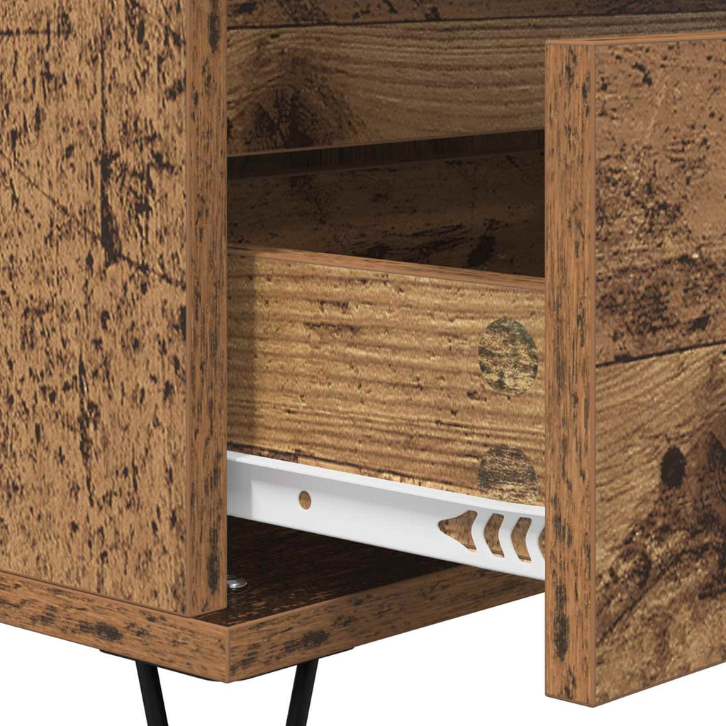 Vitrina con cajón Madera Vieja 40 x 35 x 70 cm
