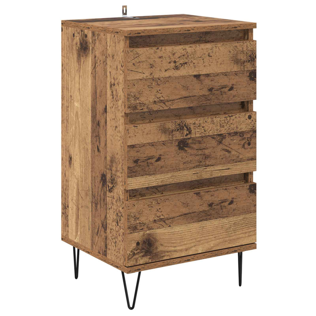 Vitrina con cajón Madera Vieja 40 x 35 x 70 cm