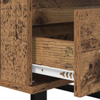 Vitrina con cajón Madera vieja Madera contrachapada