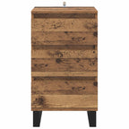 Vitrina con cajón Madera vieja Madera contrachapada