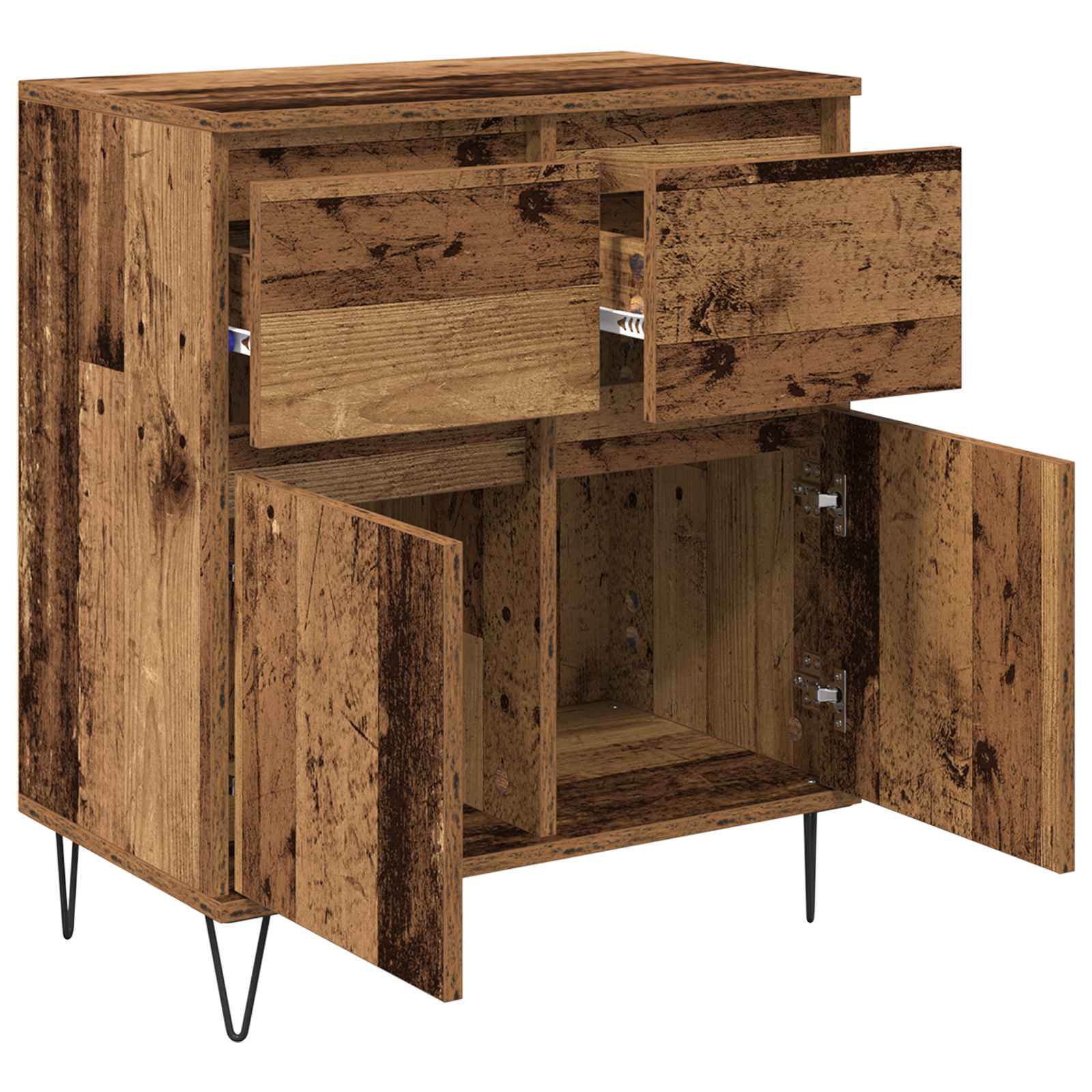 Vitrina con cajón Madera Vieja 60 x 35 x 70 cm