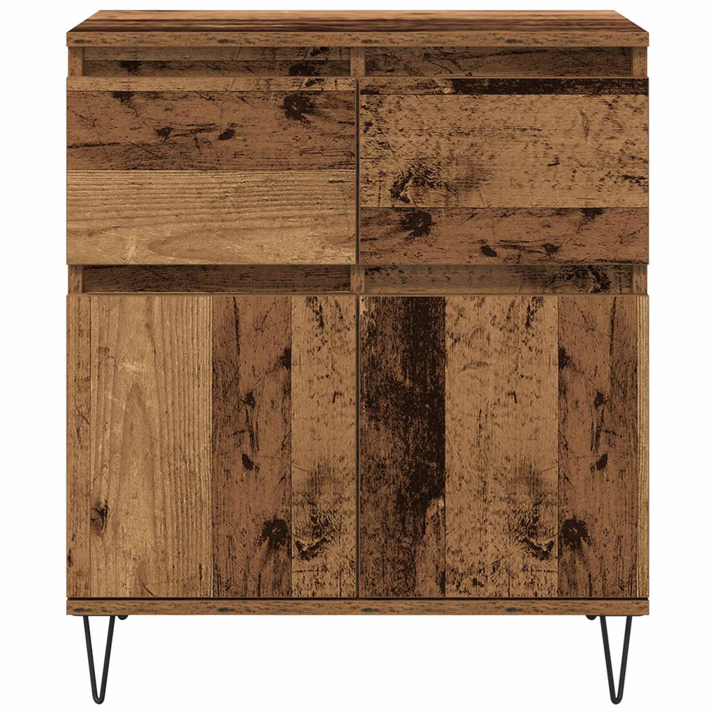 Vitrina con cajón Madera Vieja 60 x 35 x 70 cm