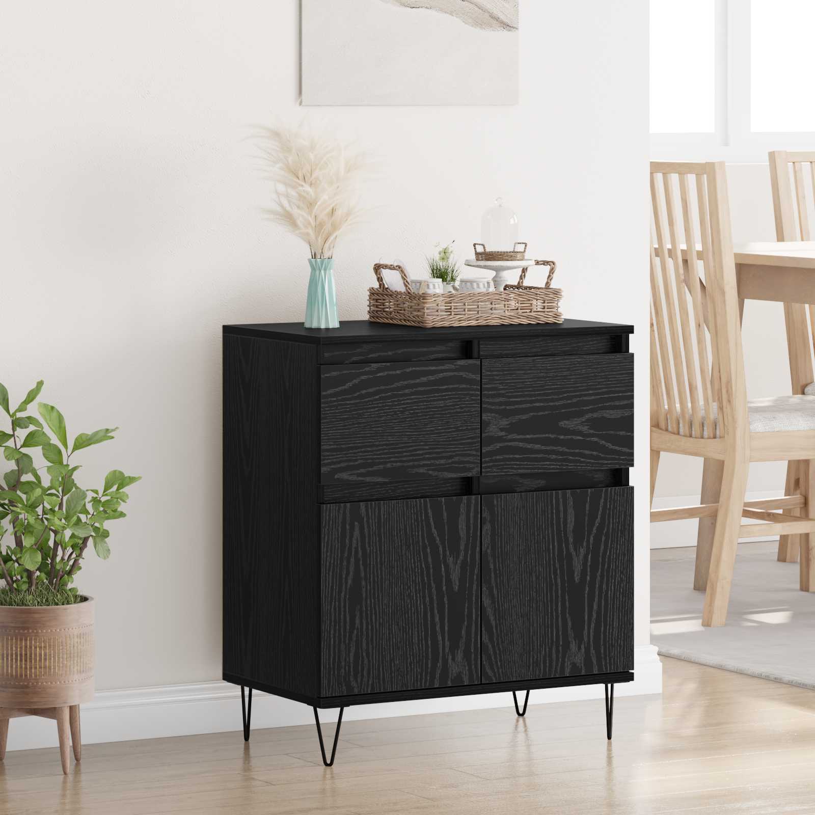 Vitrine with drawer Old Wood 60 x 35 x 70 cm