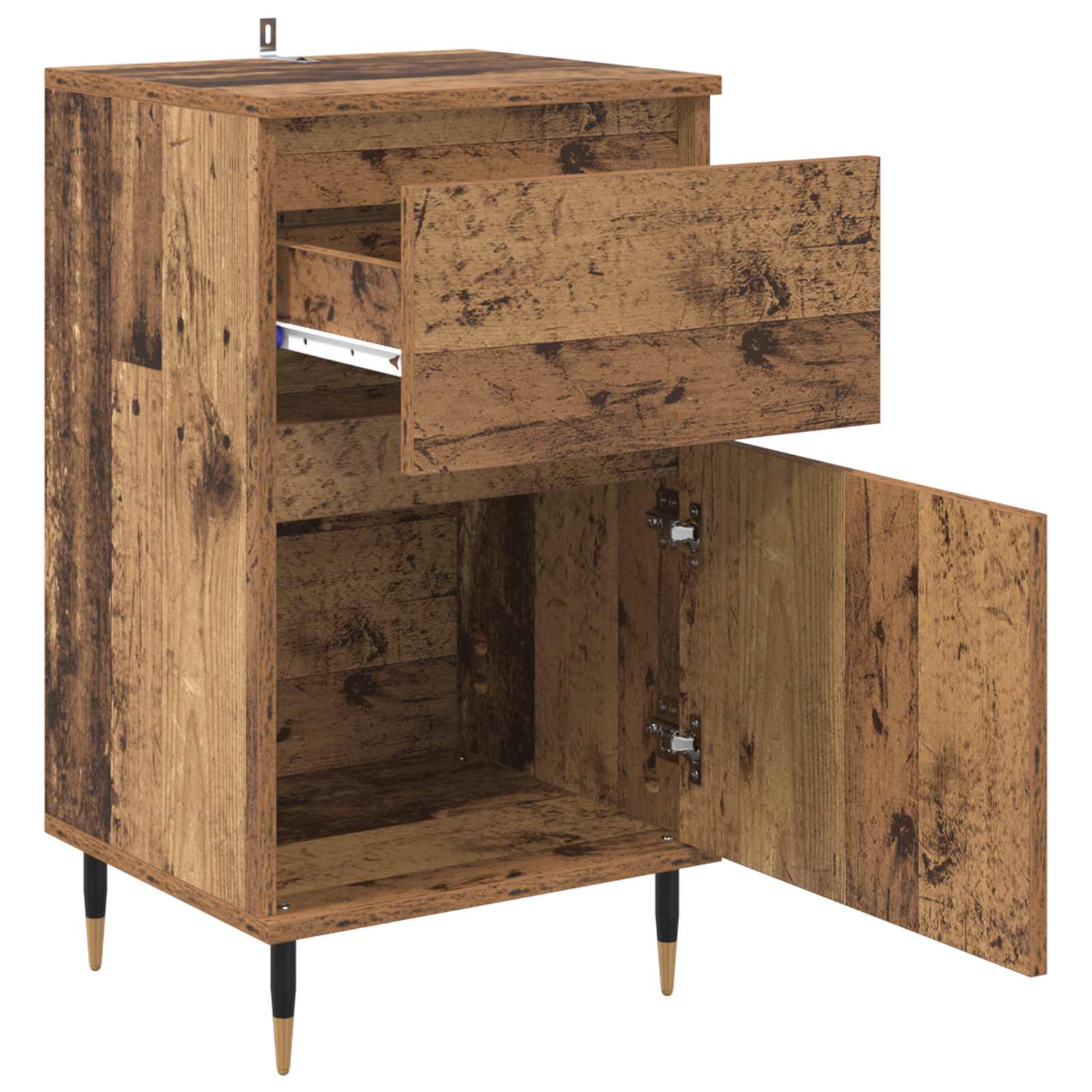 Vitrina con cajón Madera Vieja 40 x 35 x 70 cm