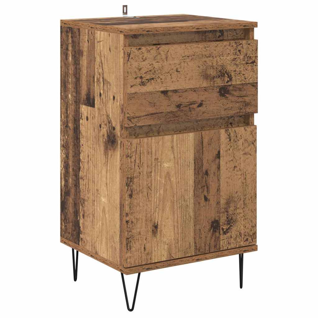 Vitrina Madera vieja 35 x 40 x 70 cm Madera contrachapada