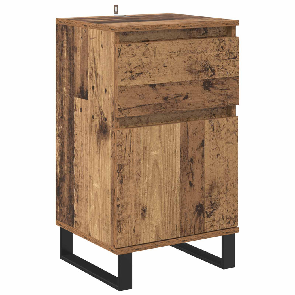 Vitrina Madera vieja 35 x 40 x 70 cm Madera contrachapada