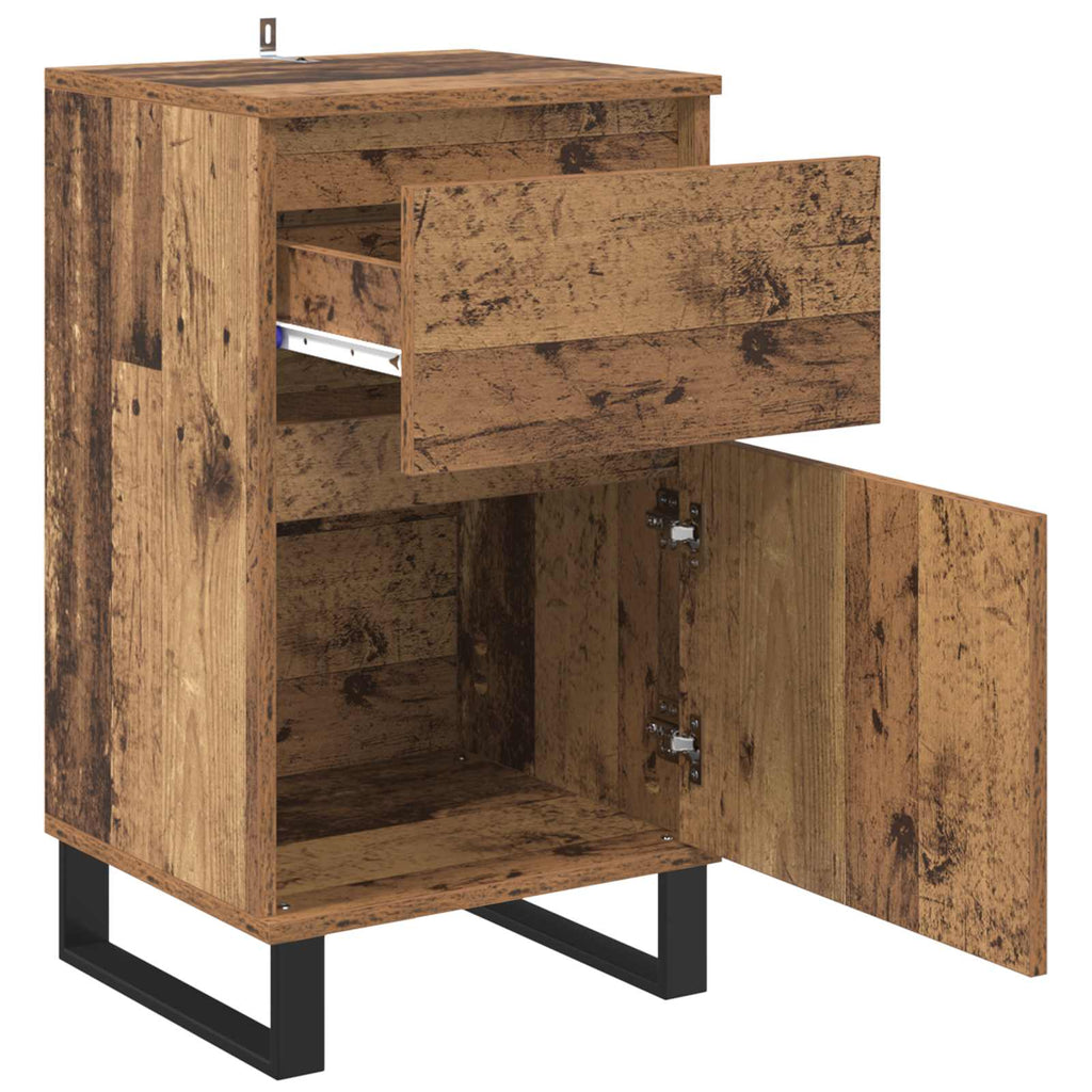 Vitrina Madera vieja 35 x 40 x 70 cm Madera contrachapada