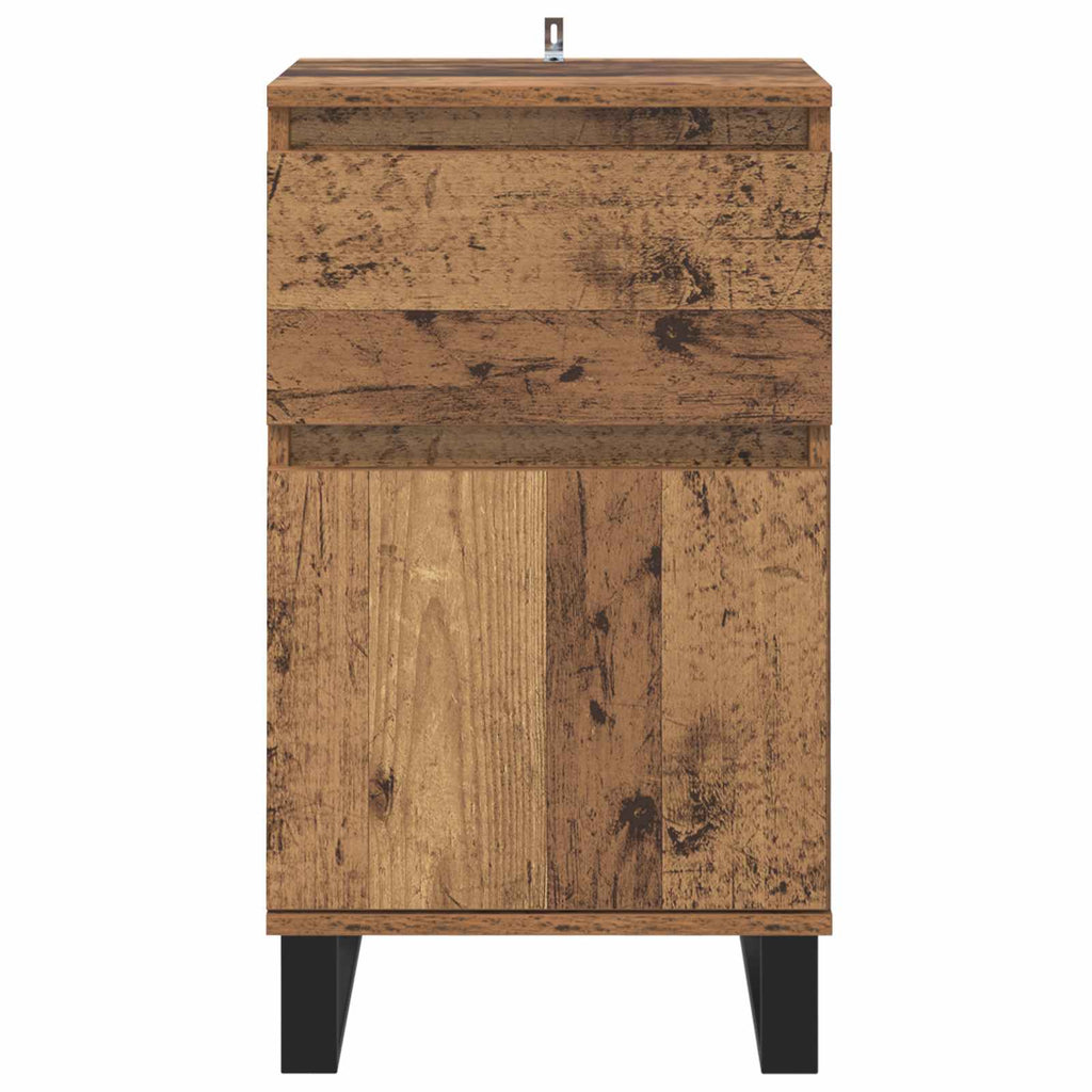 Vitrina Madera vieja 35 x 40 x 70 cm Madera contrachapada