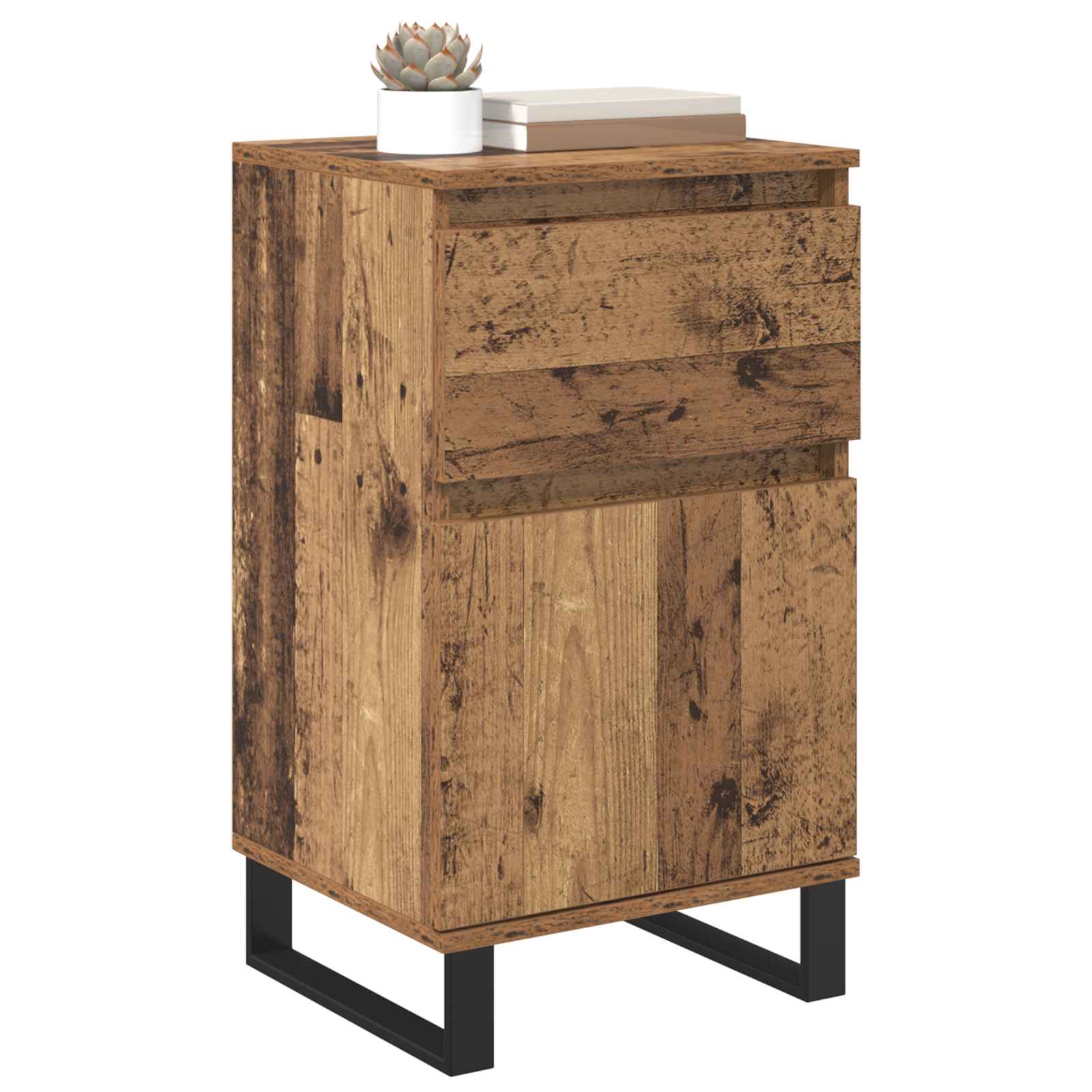 Vitrina Madera vieja 35 x 40 x 70 cm Madera contrachapada