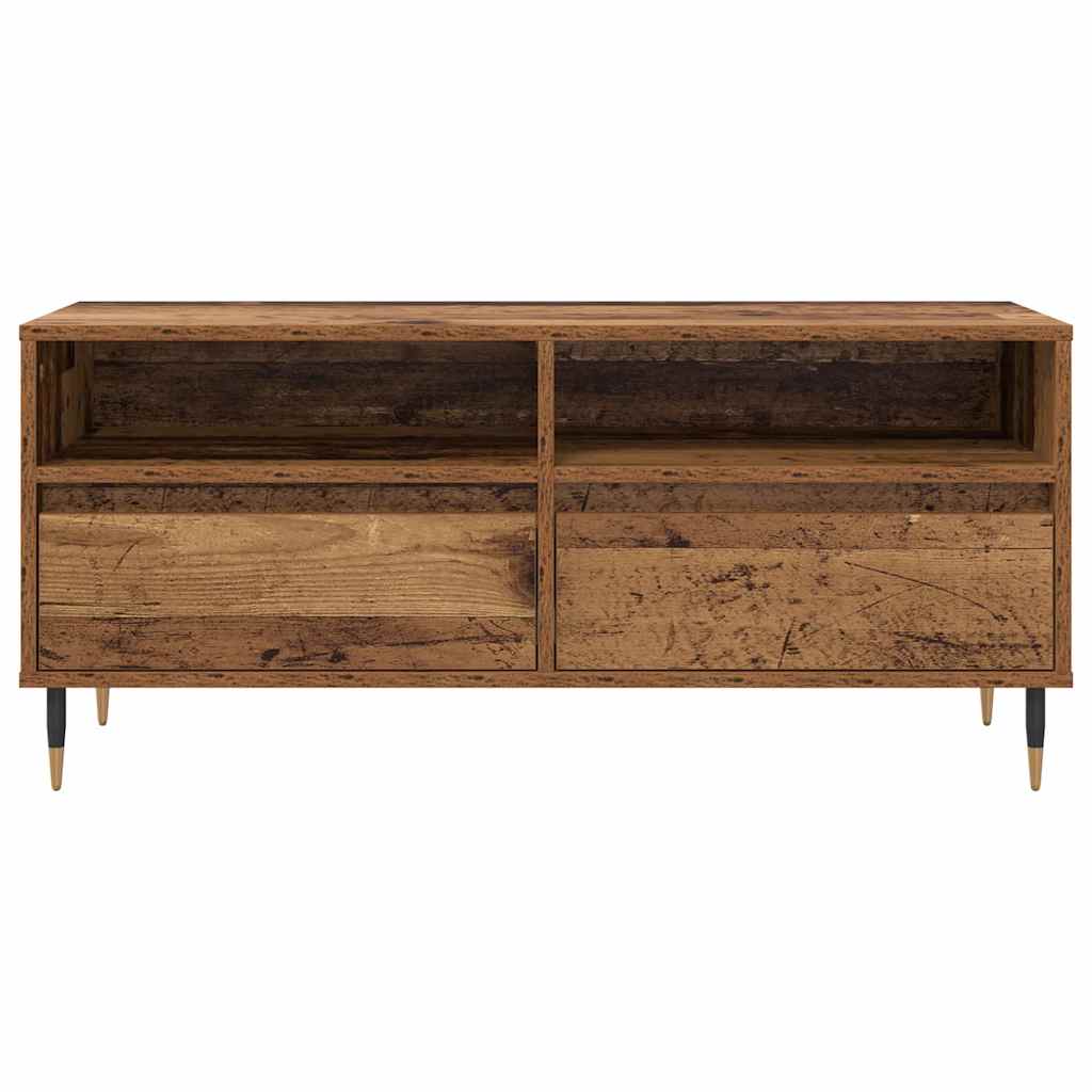 Gabinete de TV con cajón Madera Vieja 100 x 34,5 x 44,5 cm