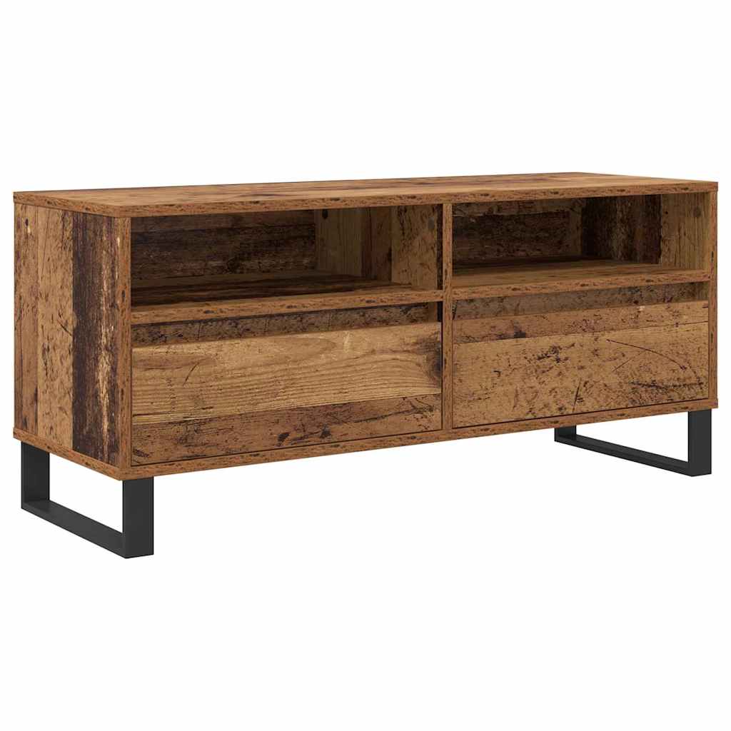Gabinete de TV con cajón Madera Vieja 100 x 34,5 x 44,5 cm