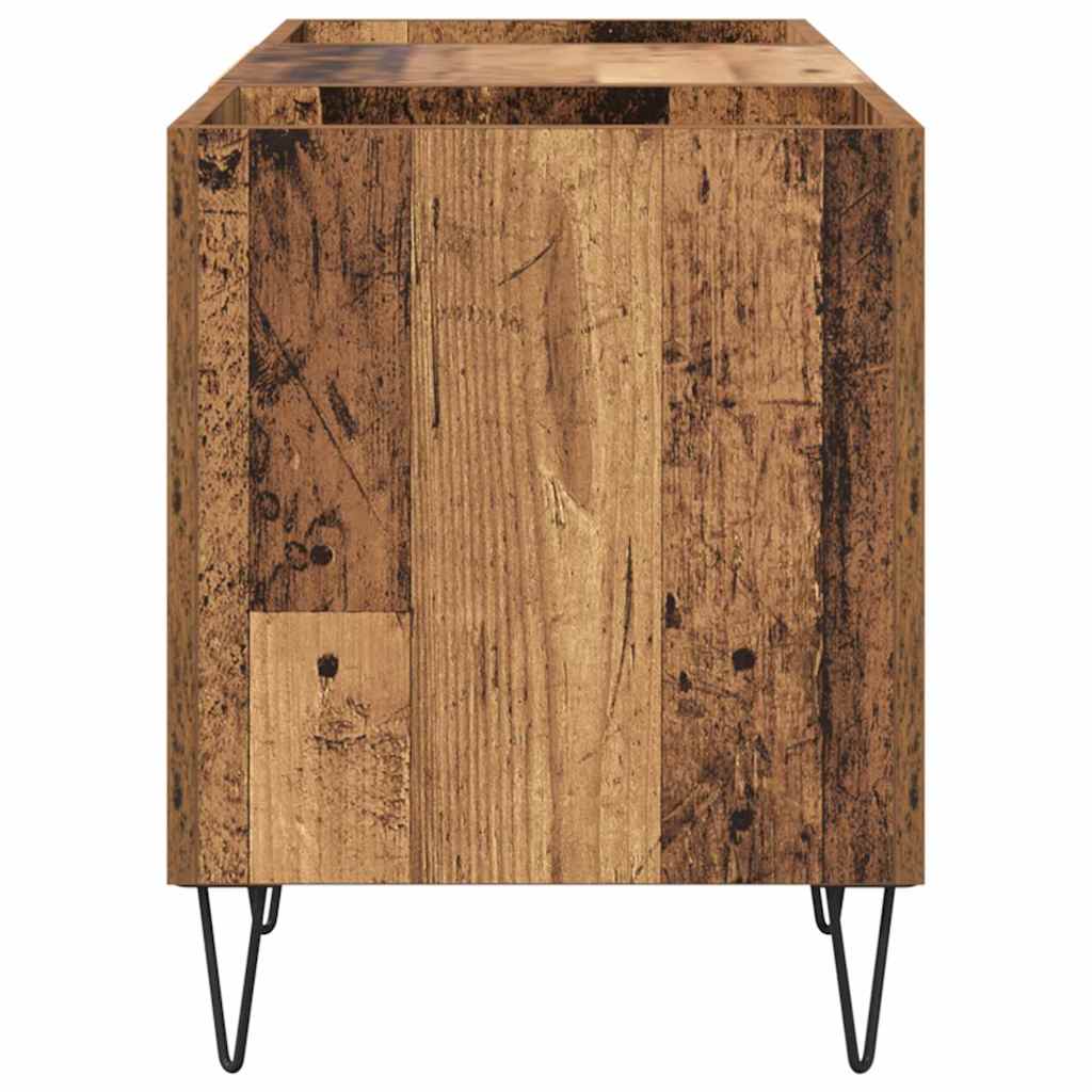 Mueble para discos de vinilo Madera Vieja 121 x 38 x 48 cm