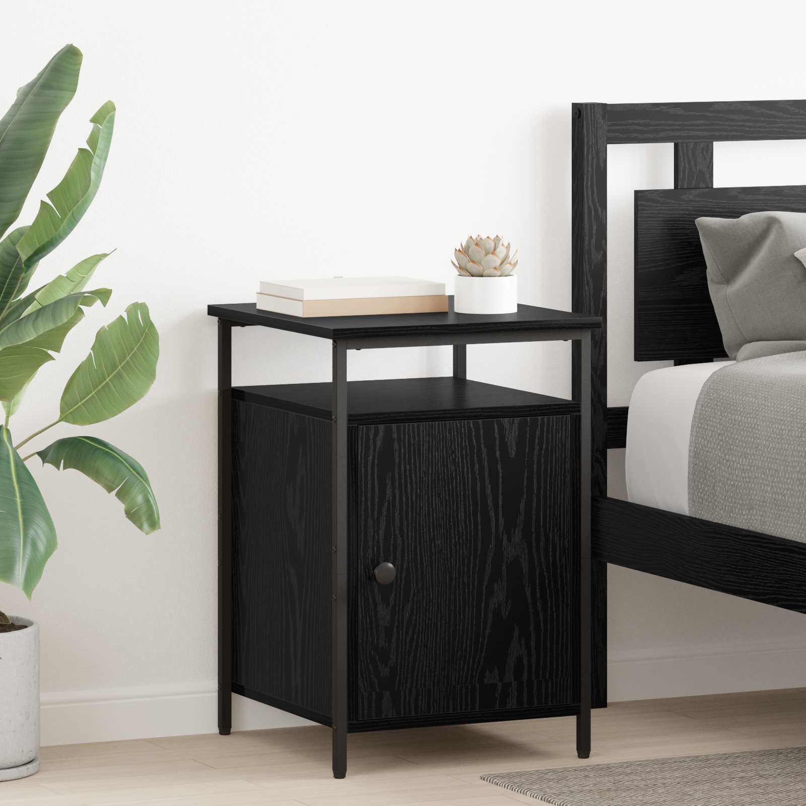 Armario de Noche 2 pcs Madera vieja 40 x 42 x 60cm