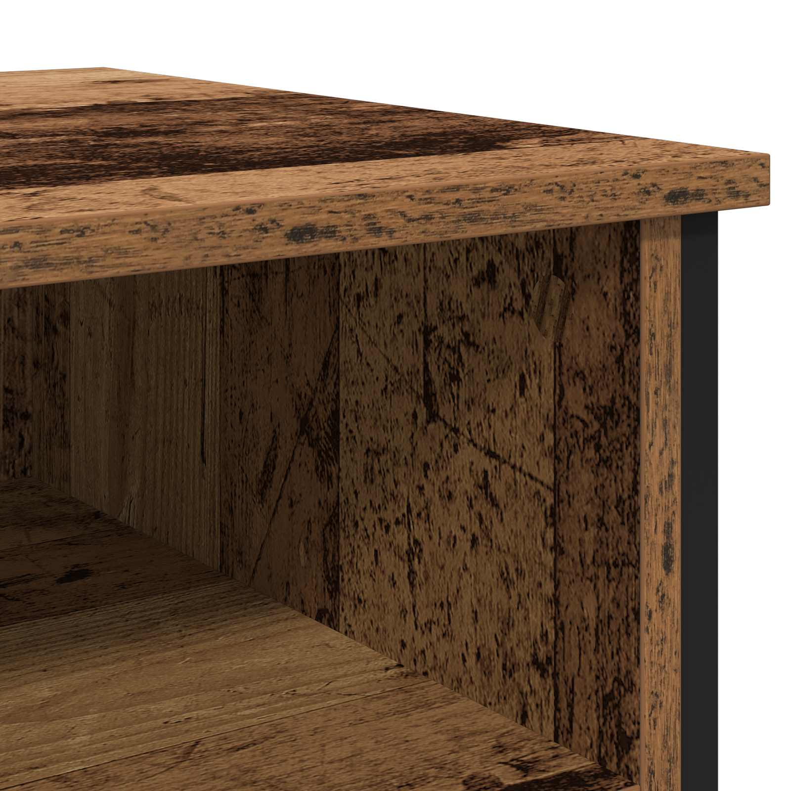 Armario de Noche 2 pcs Madera vieja 40 x 42 x 60 cm