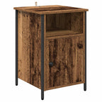 Armario de Noche 2 pcs Madera vieja 40 x 42 x 60 cm