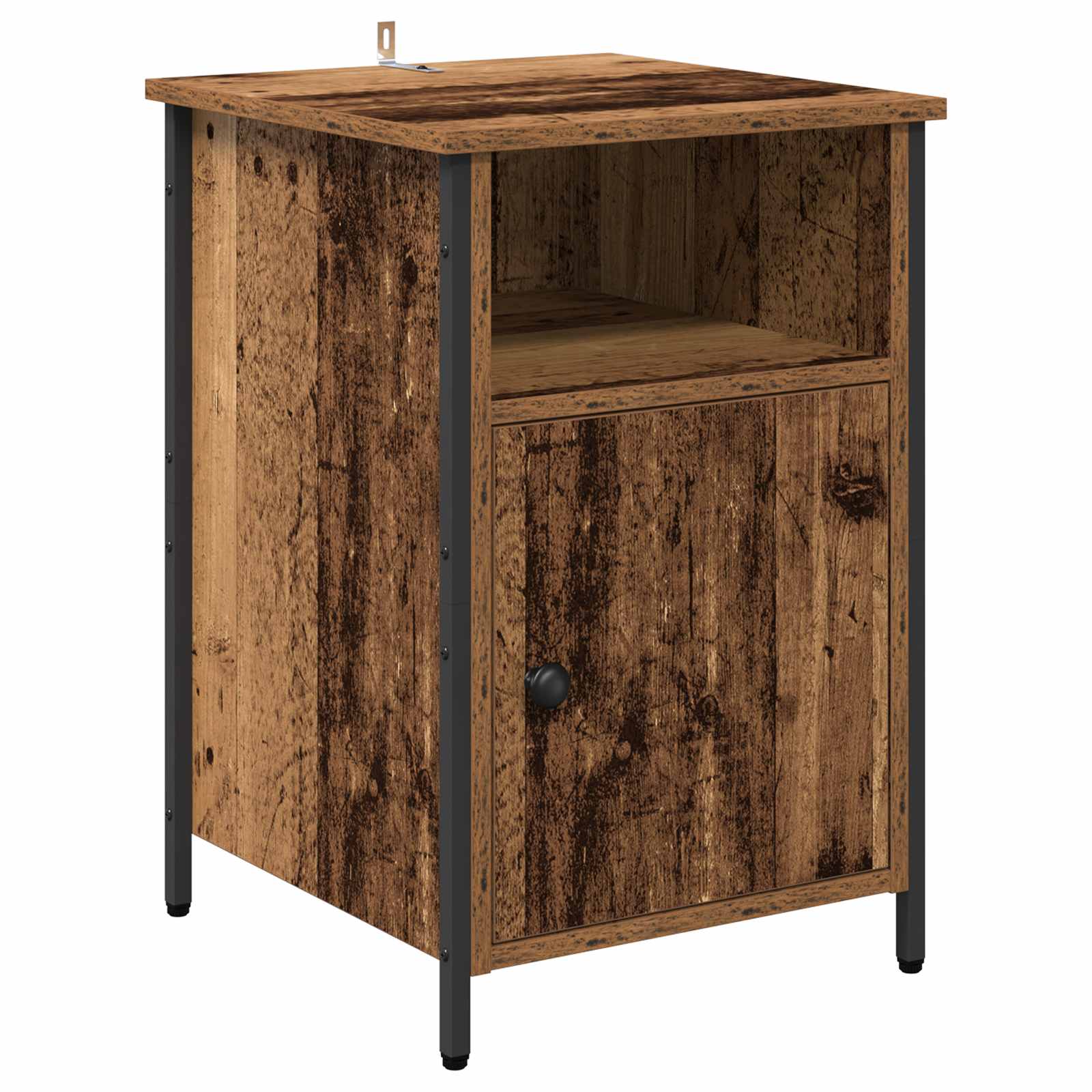 Armario de Noche 2 pcs Madera vieja 40 x 42 x 60 cm