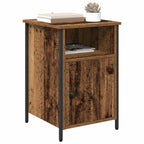 Armario de Noche 2 pcs Madera vieja 40 x 42 x 60 cm