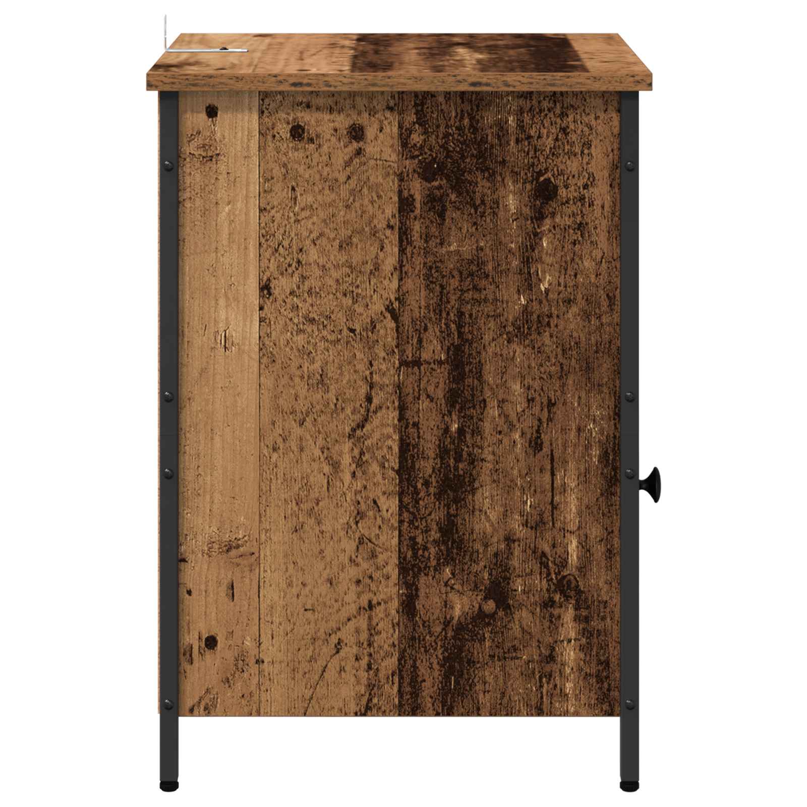 Armario de Noche 2 pcs Madera vieja 40 x 42 x 60 cm