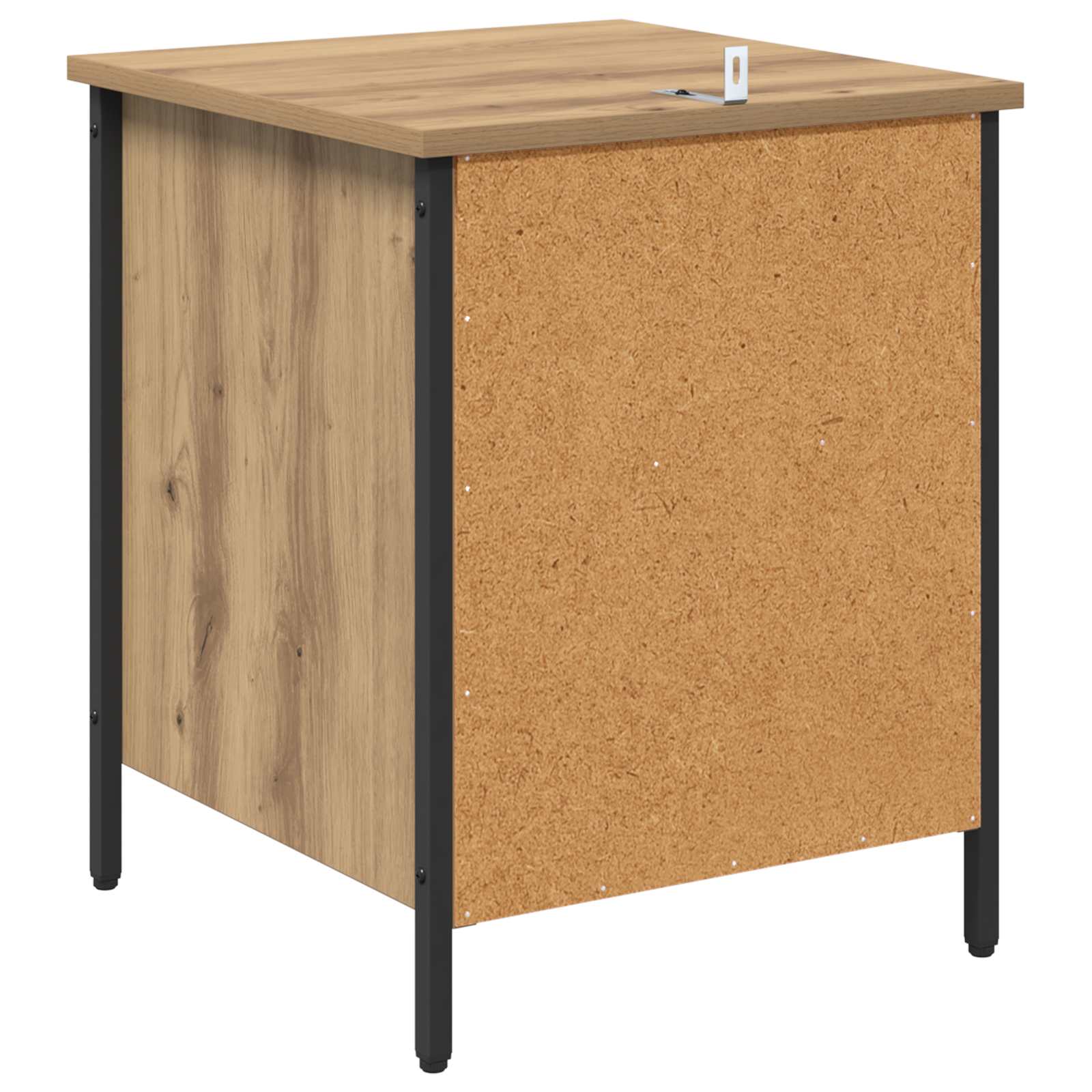 Armario de Noche 2 pcs Roble artesanal 40 x 42 x 50 cm