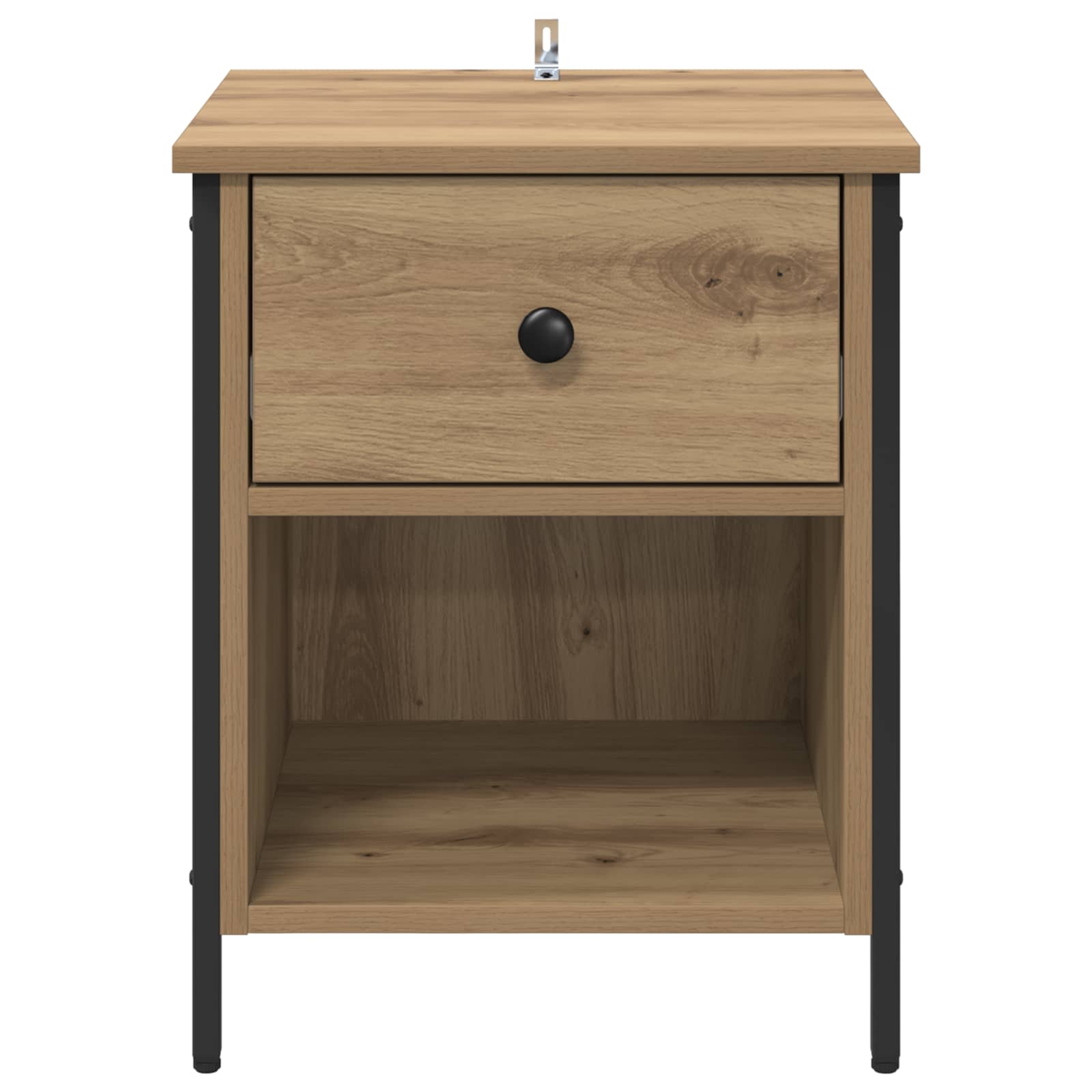 Armario de Noche 2 pcs Roble artesanal 40 x 42 x 50 cm