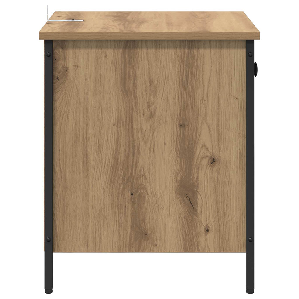 Armario de Noche 2 pcs Roble artesanal 40 x 42 x 50 cm