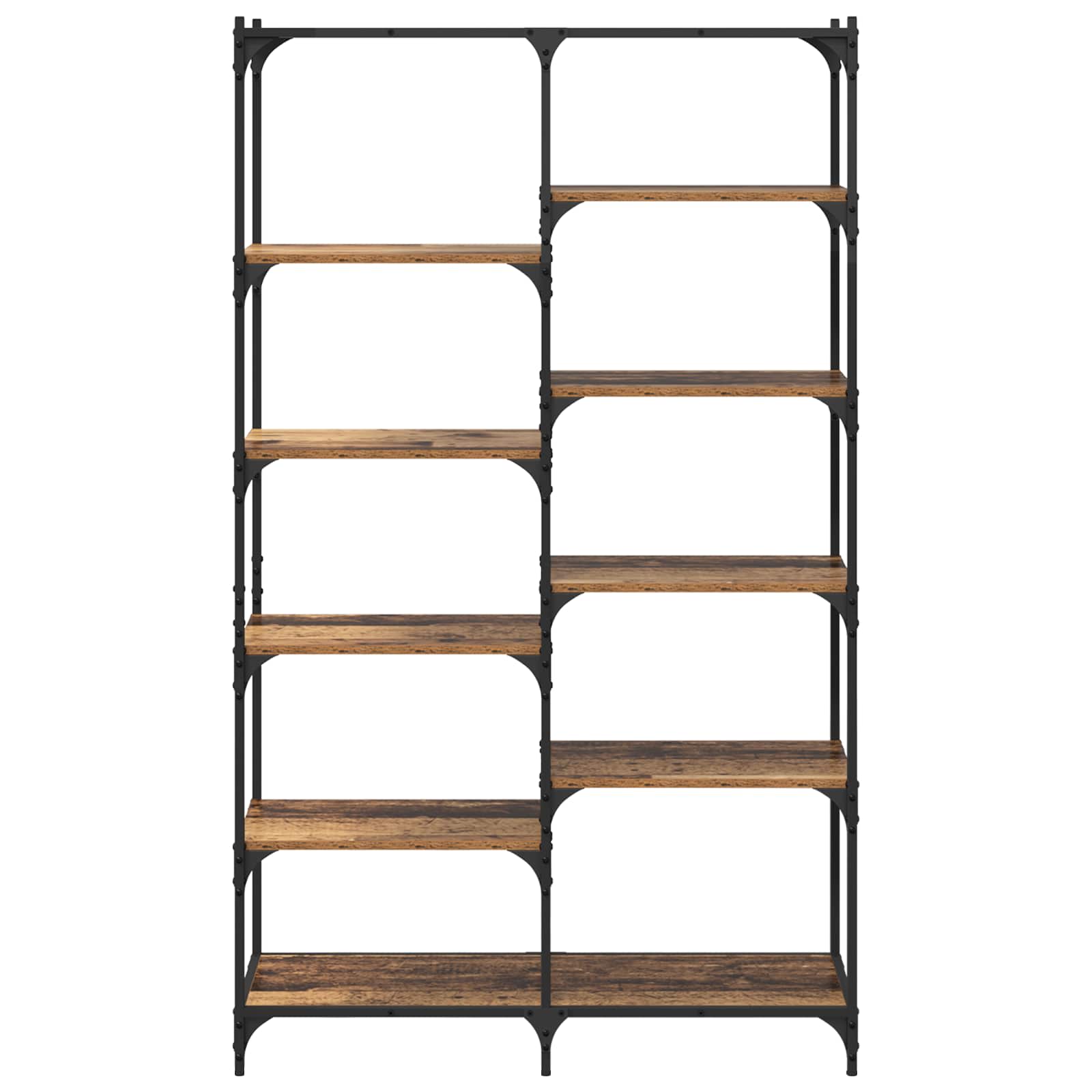 Estante de libros Madera vieja 100 x 32 x 170 cm